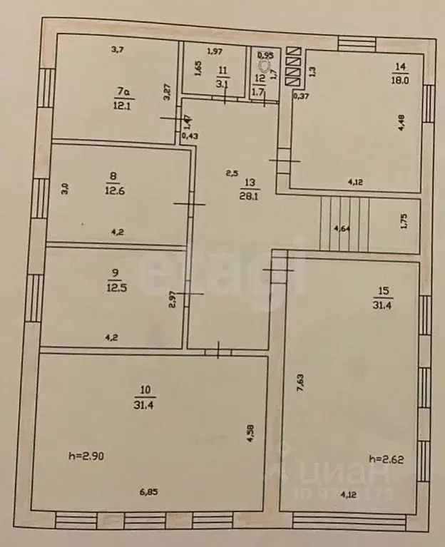 Дом в Татарстан, Казань ул. 4-я Куземетьевская, 4Б (410 м) - Фото 2