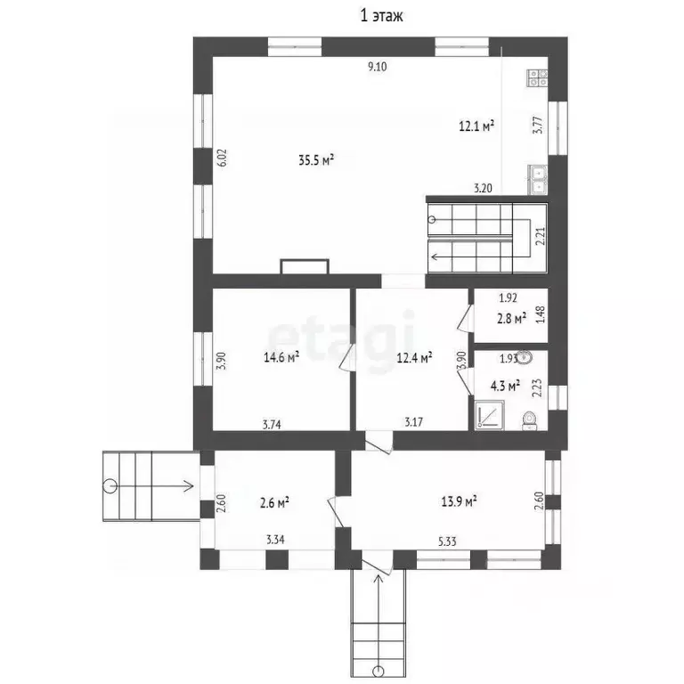 Дом в Московская область, Одинцовский городской округ, д. Ивановка 9 ... - Фото 2