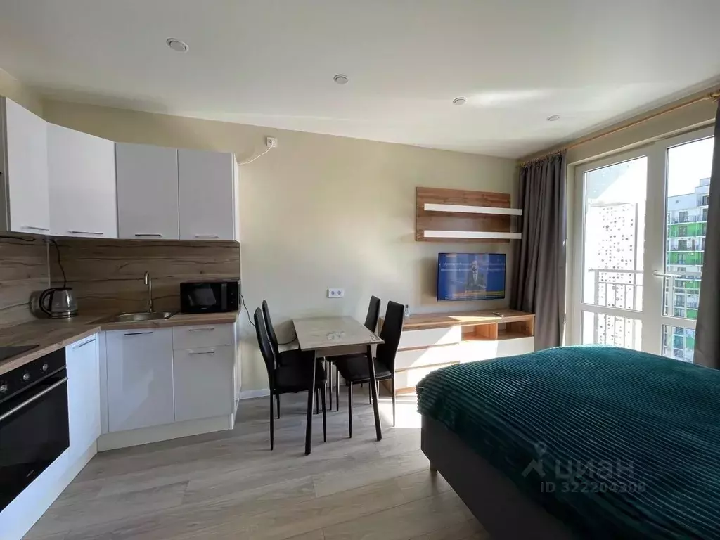 Студия Краснодарский край, Сочи ул. Искры, 88к2 (25.0 м) - Фото 1