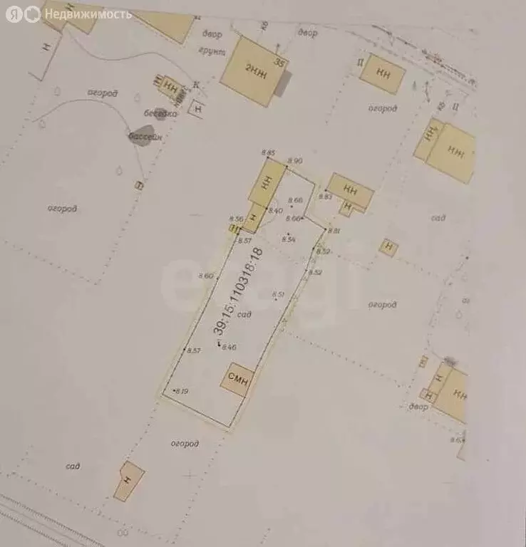 Участок в Калининград, улица Сержанта Бурыхина (6.3 м) - Фото 0