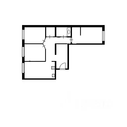3-к кв. Московская область, Мытищи ул. Мира, 37 (90.0 м) - Фото 2