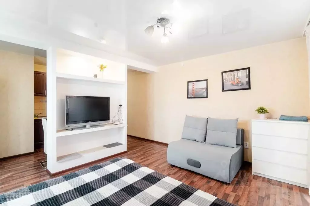 Студия Омская область, Омск Пригородная ул., 23к1 (30.0 м) - Фото 1