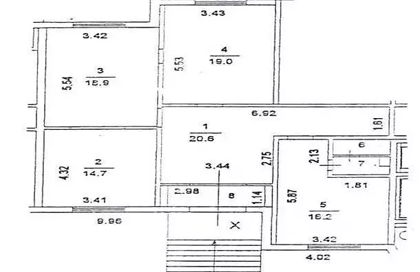 Помещение свободного назначения в Москва Зеленоградская ул., 35К5 (96 ... - Фото 2
