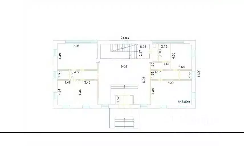 Помещение свободного назначения в Москва наб. Академика Туполева, ... - Фото 2