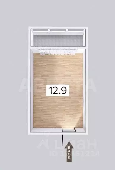 Комната Омская область, Омск Городок Нефтяников мкр, просп. Культуры, ... - Фото 2