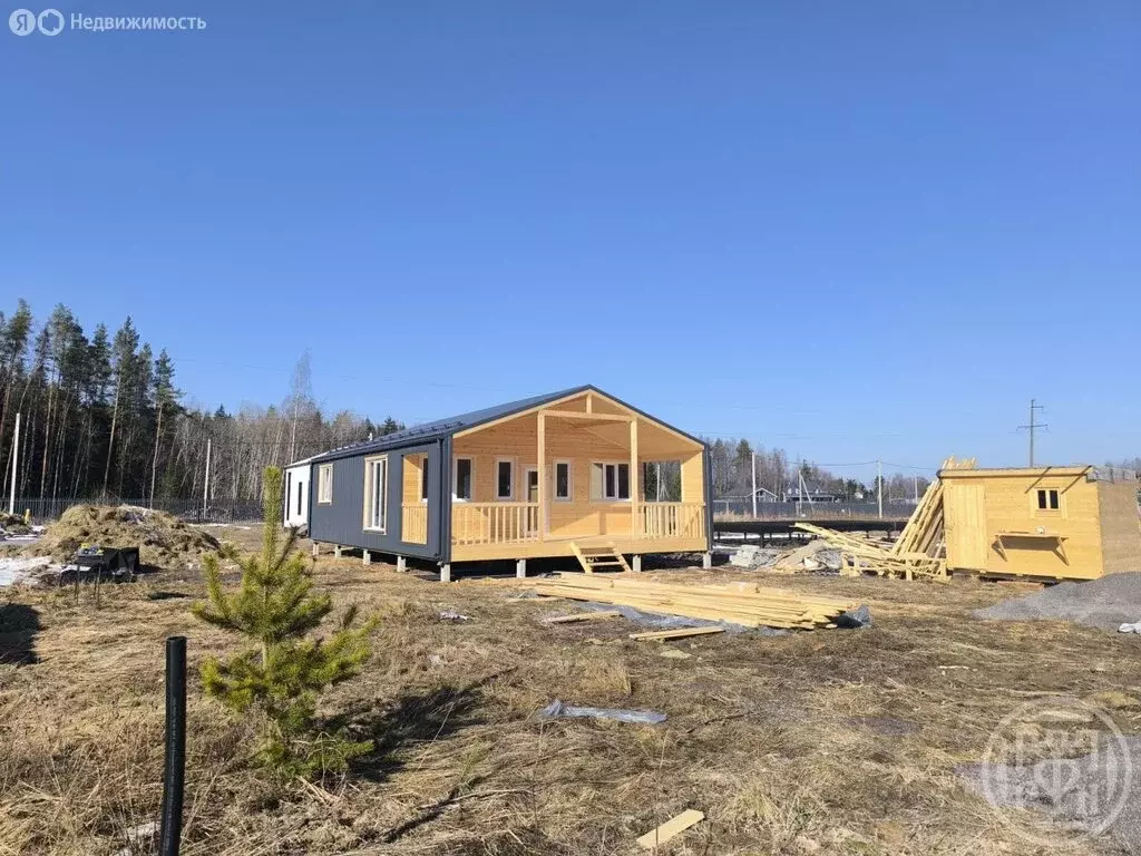 Дом в Выборгский район, Полянское сельское поселение, КП Приозёрье (98 ... - Фото 1