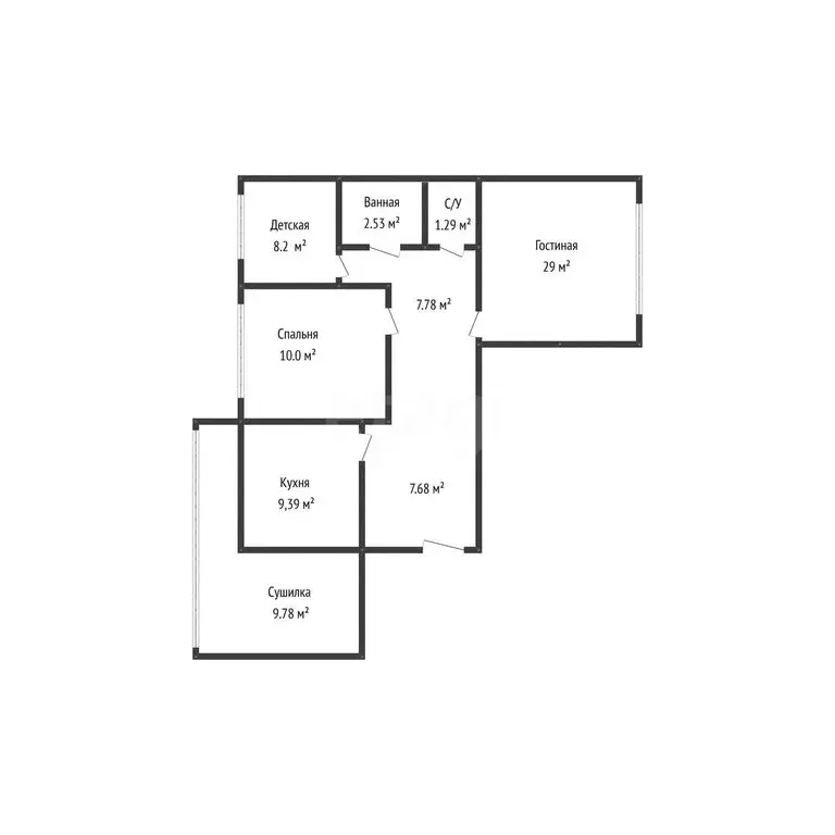 3-комнатная квартира: Махачкала, проспект Амет-хана Султана, 14 (78 м) - Фото 1