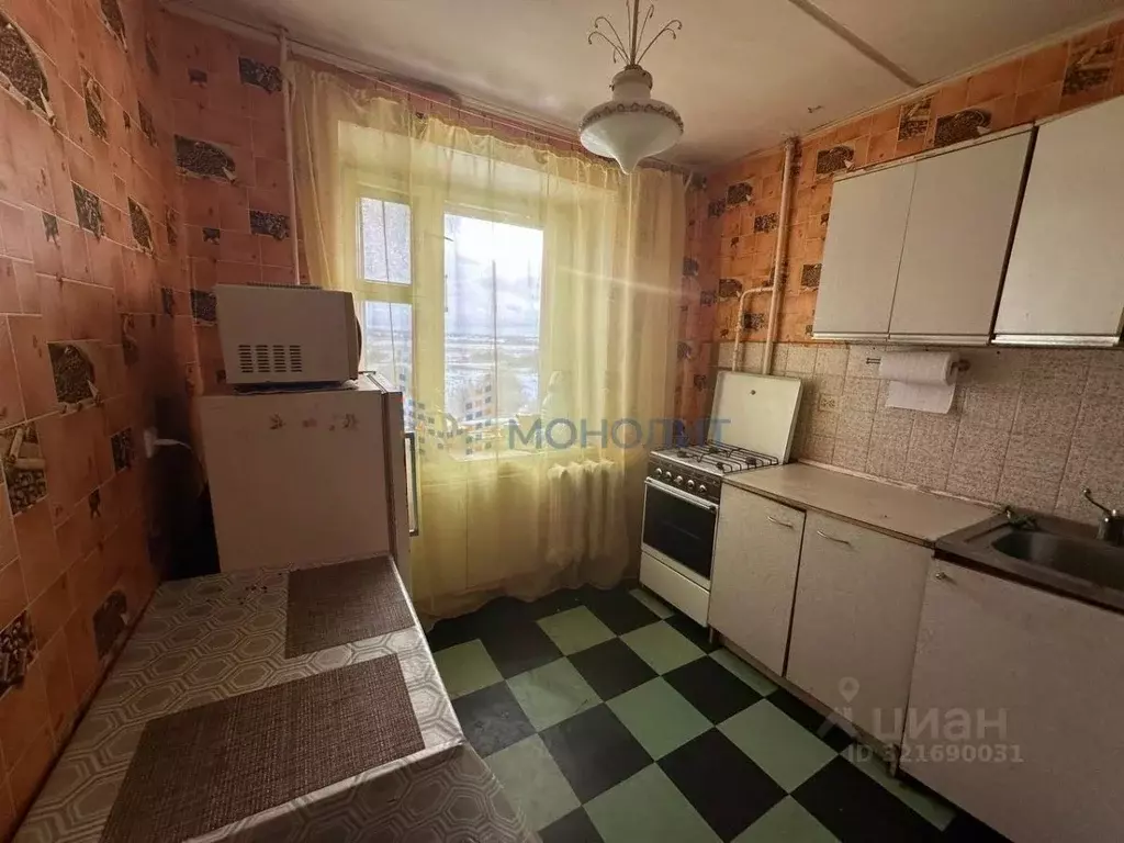 1-к кв. Нижегородская область, Нижний Новгород Дружный с/пос, 4 (33.5 ... - Фото 1