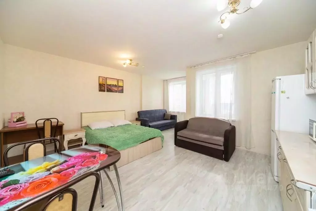 1-к кв. Пермский край, Пермь ул. Крылова, 15 (32.0 м) - Фото 2