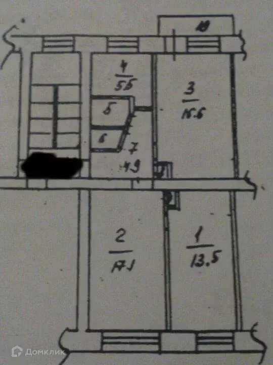 Продаётся 3-к квартира, 62 м - Фото 0