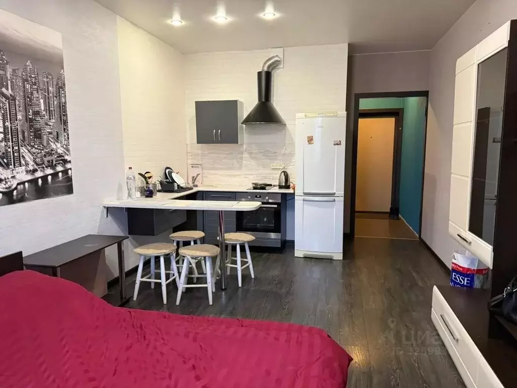 Студия Ленинградская область, Мурино Всеволожский район, ул. Шувалова, ... - Фото 1