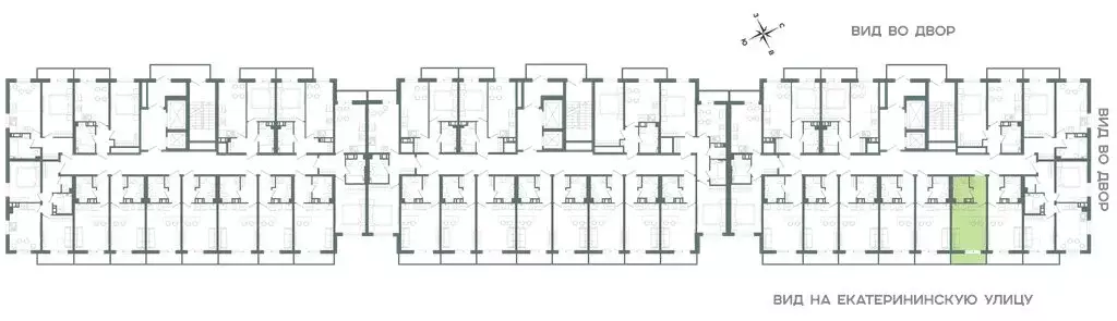 Квартира-студия: Мурино, Екатерининская улица, 11 (20.4 м) - Фото 1