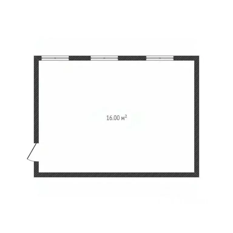 Торговая площадь в Брянская область, Брянск Почтовая ул., 48Г (16 м) - Фото 1