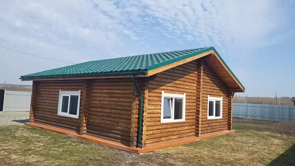 Коттедж в Кемеровская область, Кемеровский район, с. Елыкаево  (79 м) - Фото 0