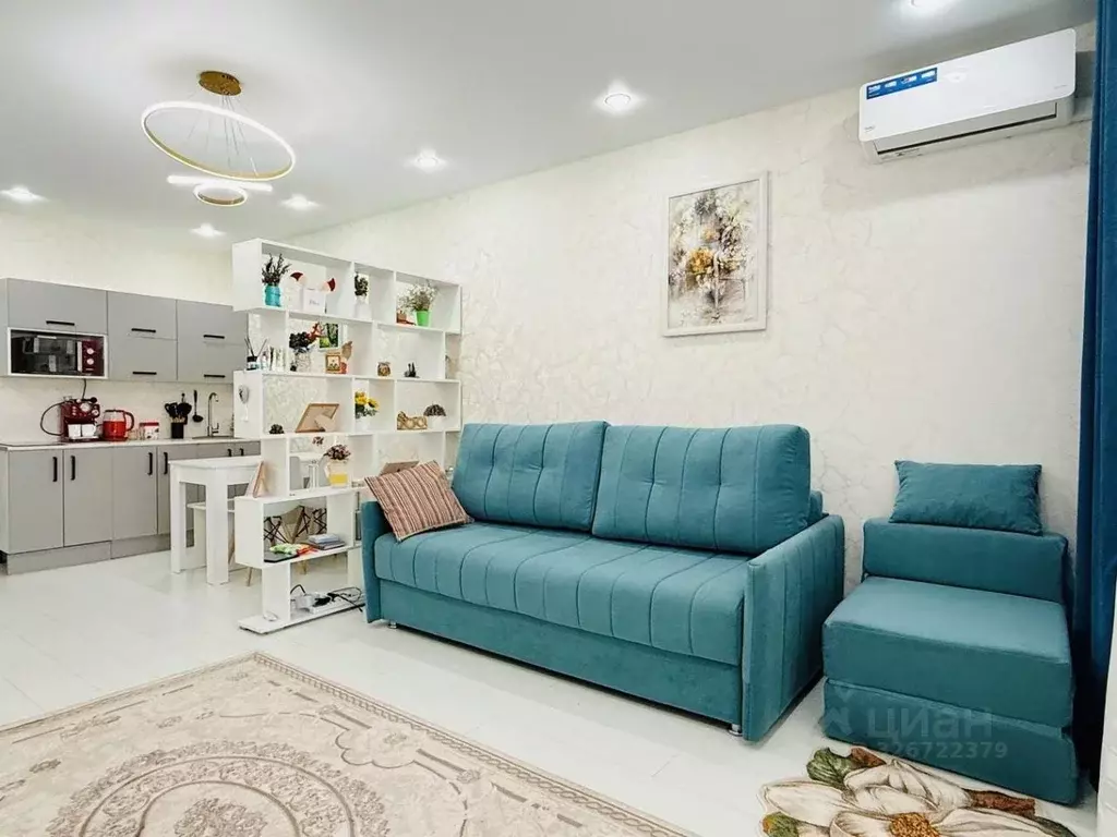 Студия Краснодарский край, Анапа Рождественская ул., 55к2 (33.8 м) - Фото 1