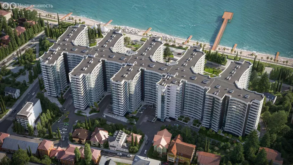 1-комнатная квартира: Сочи, улица Просвещения, 32 (36.9 м) - Фото 1