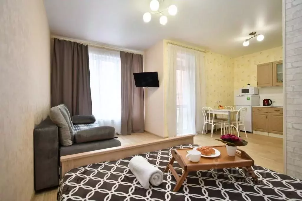 1-к кв. Красноярский край, Красноярск ул. Алексеева, 46 (32.0 м) - Фото 2