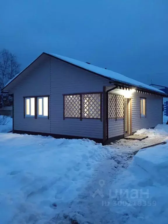 Дом в Карелия, Кондопожский район, Кончезерское с/пос, Кристалл СОТ ... - Фото 0