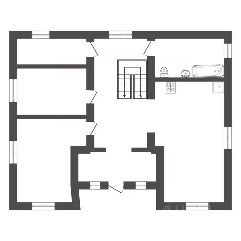 Дом в Тульская область, Тула проезд 3-й Плодородный, 31 (150 м) - Фото 2