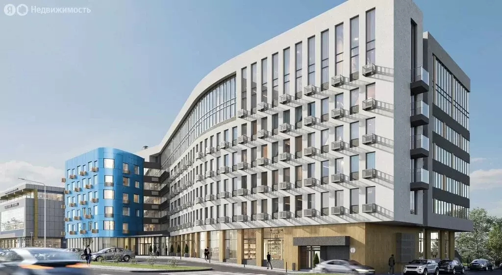 Квартира-студия: Нижний Новгород, улица Родионова, 136Б (52.1 м) - Фото 1