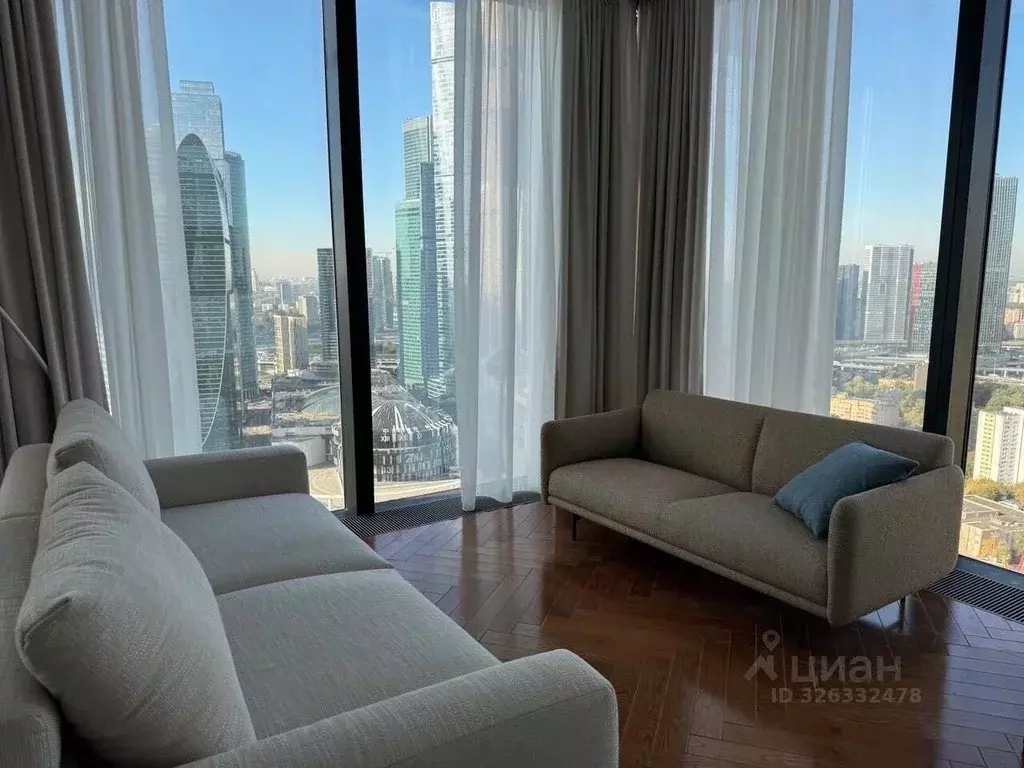 2-к кв. Москва Краснопресненская наб., 14Ак2 (70.0 м) - Фото 2