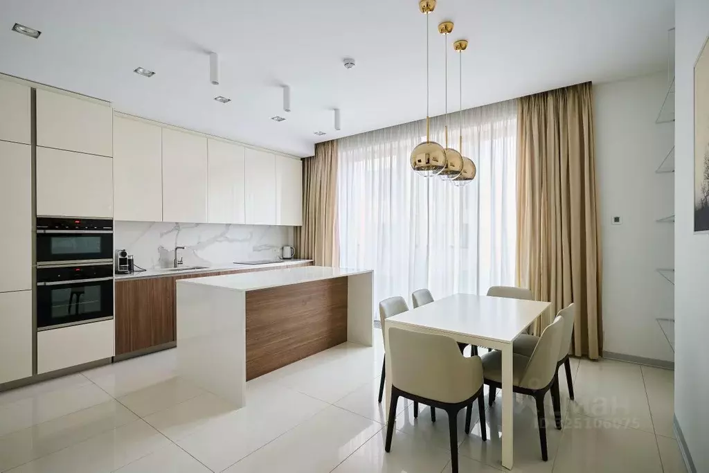 3-к кв. Москва 1-й Смоленский пер., 21 (107.0 м) - Фото 1