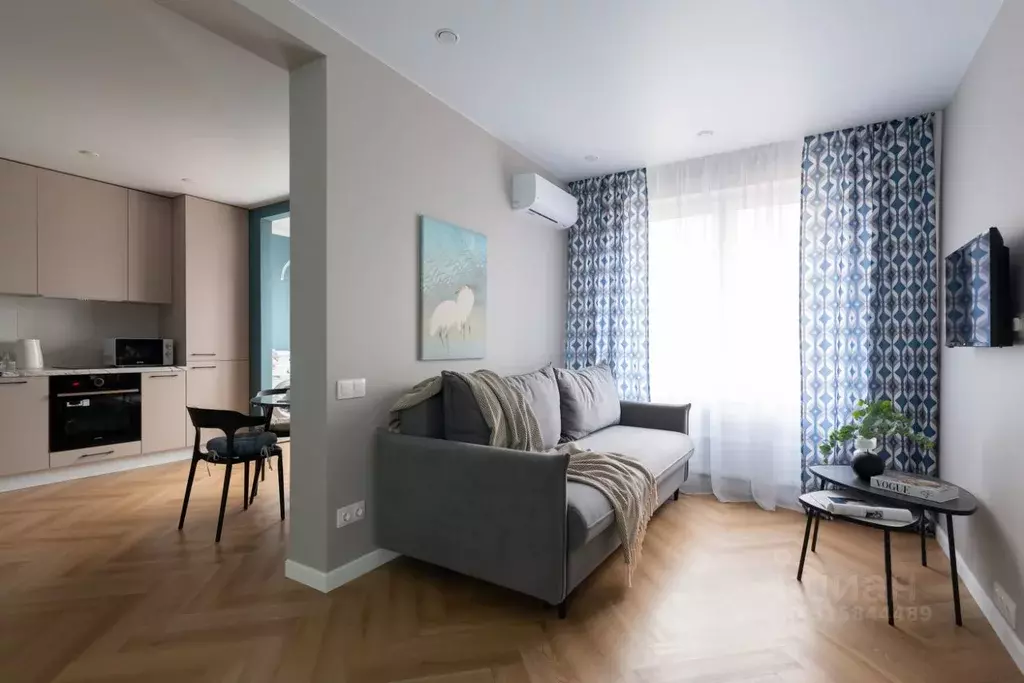 1-к кв. Тюменская область, Тюмень ул. 50 лет Октября, 57Бк2 (38.0 м) - Фото 2