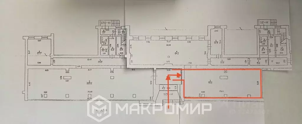 Помещение свободного назначения в Санкт-Петербург просп. Кима, 4А (100 ... - Фото 1