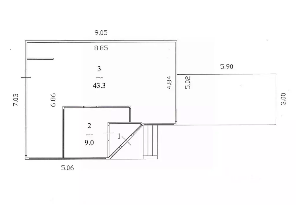 Торговая площадь в Вологодская область, Череповец просп. Победы, 195 ... - Фото 2