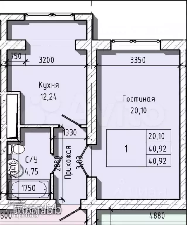 1-к кв. Кабардино-Балкария, Нальчик ул. Солнечная, 8к1 (42.0 м) - Фото 1