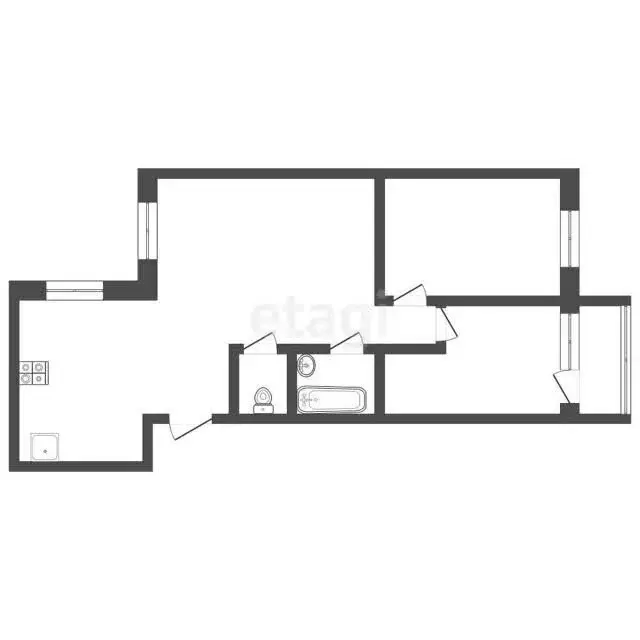 3-комнатная квартира: Нижний Новгород, Вязниковская улица, 39 (77 м) - Фото 0