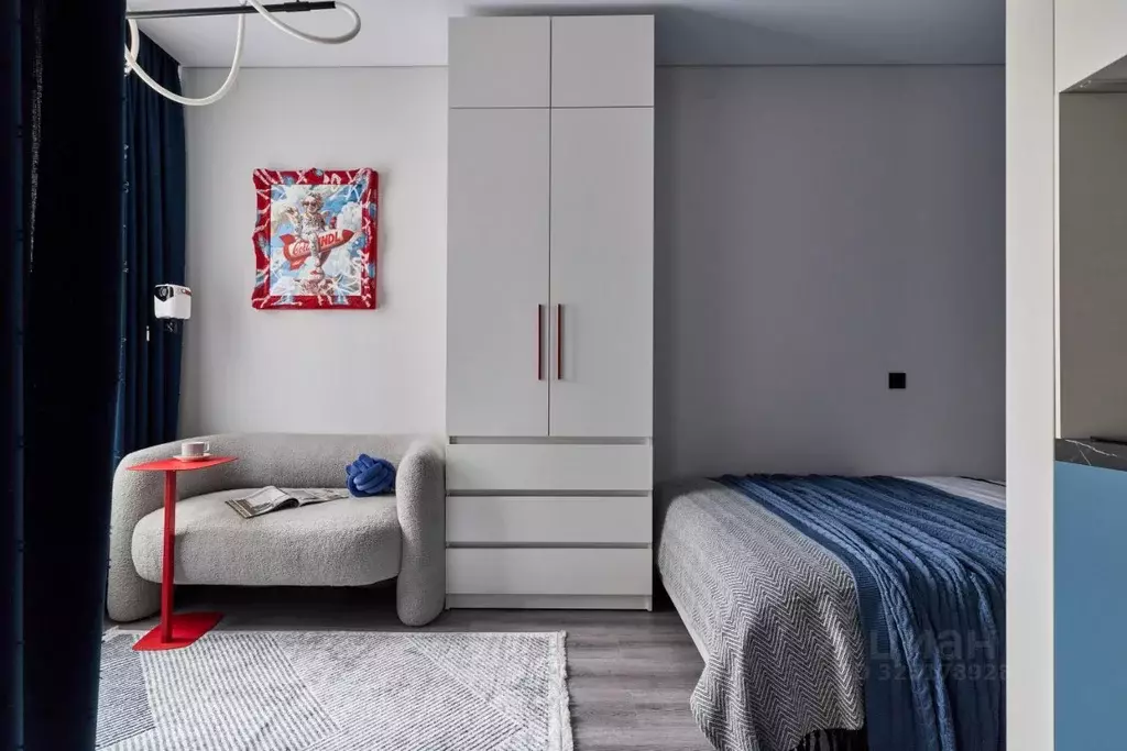 Студия Санкт-Петербург Уральская ул., 25 (29.0 м) - Фото 1