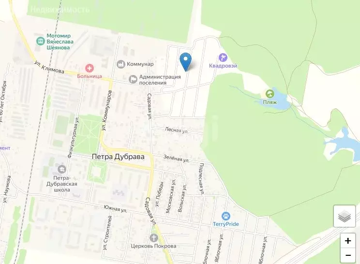 Участок в посёлок городского типа Петра Дубрава, СДТ Дубрава (4 м) - Фото 1