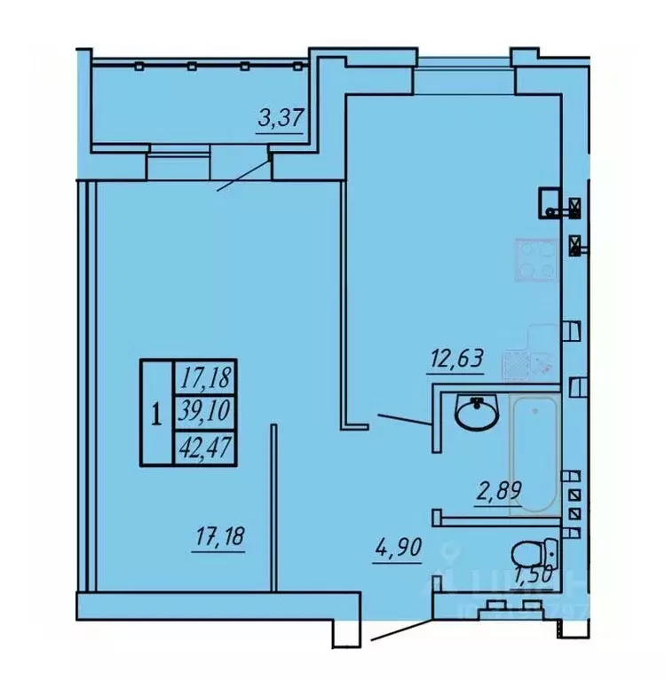 2-к кв. Ярославская область, Ярославский муниципальный округ, д. ... - Фото 2