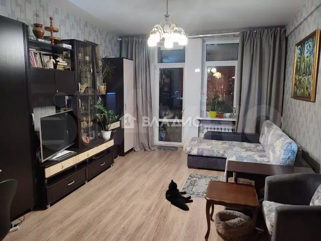 1-к. квартира, 52,6 м, 4/5 эт. - Фото 0