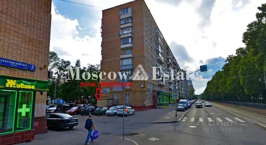 Помещение свободного назначения в Москва ул. Серпуховский Вал, 5 (414 ... - Фото 0