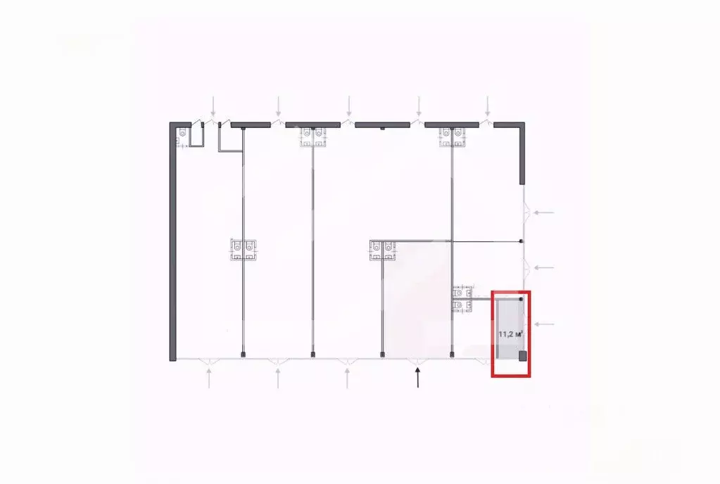 Помещение свободного назначения в Москва Тушинская ул., 24С15 (11 м) - Фото 2