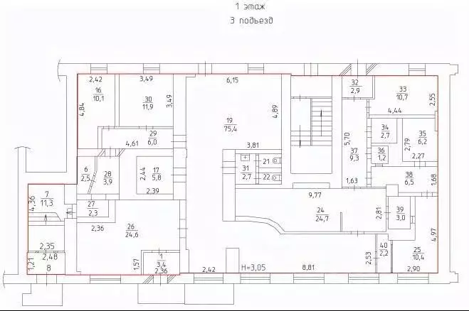 Помещение свободного назначения в Пермский край, Краснокамск ... - Фото 1