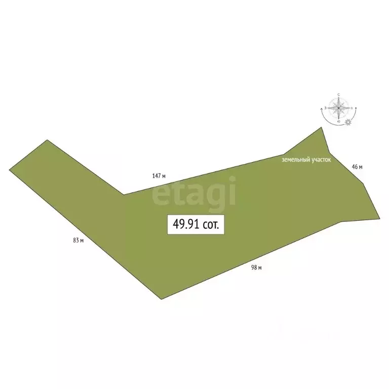 Участок в Алтай, Улаганский район, с. Чибит  (49.91 сот.) - Фото 2