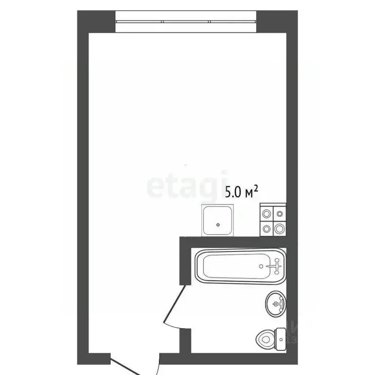 Студия Тюменская область, Тюмень Олимпийская ул., 24 (15.5 м) - Фото 2