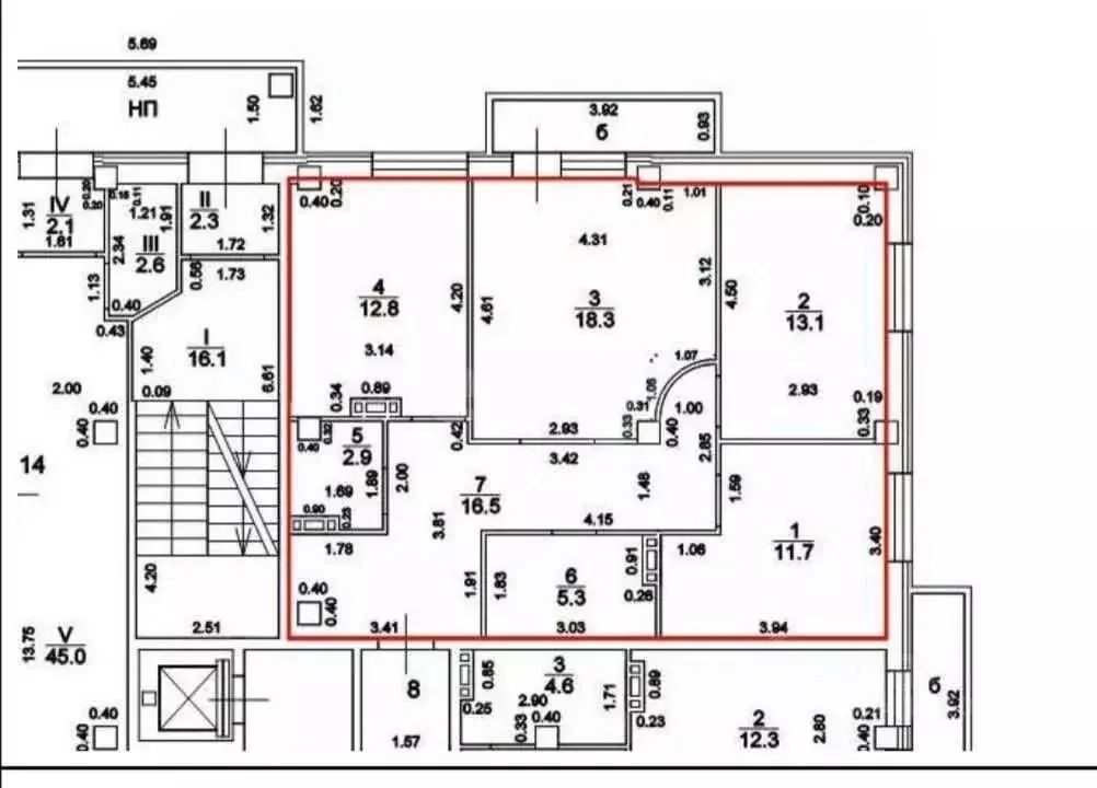 3-к кв. Ульяновская область, Ульяновск ул. Ульяны Громовой, 5А (80.6 ... - Фото 2