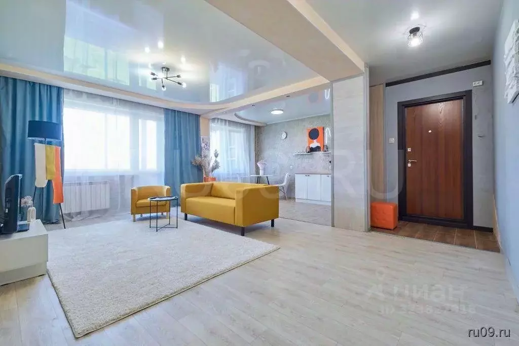 3-к кв. Томская область, Томск ул. Клюева, 26 (65.0 м) - Фото 1