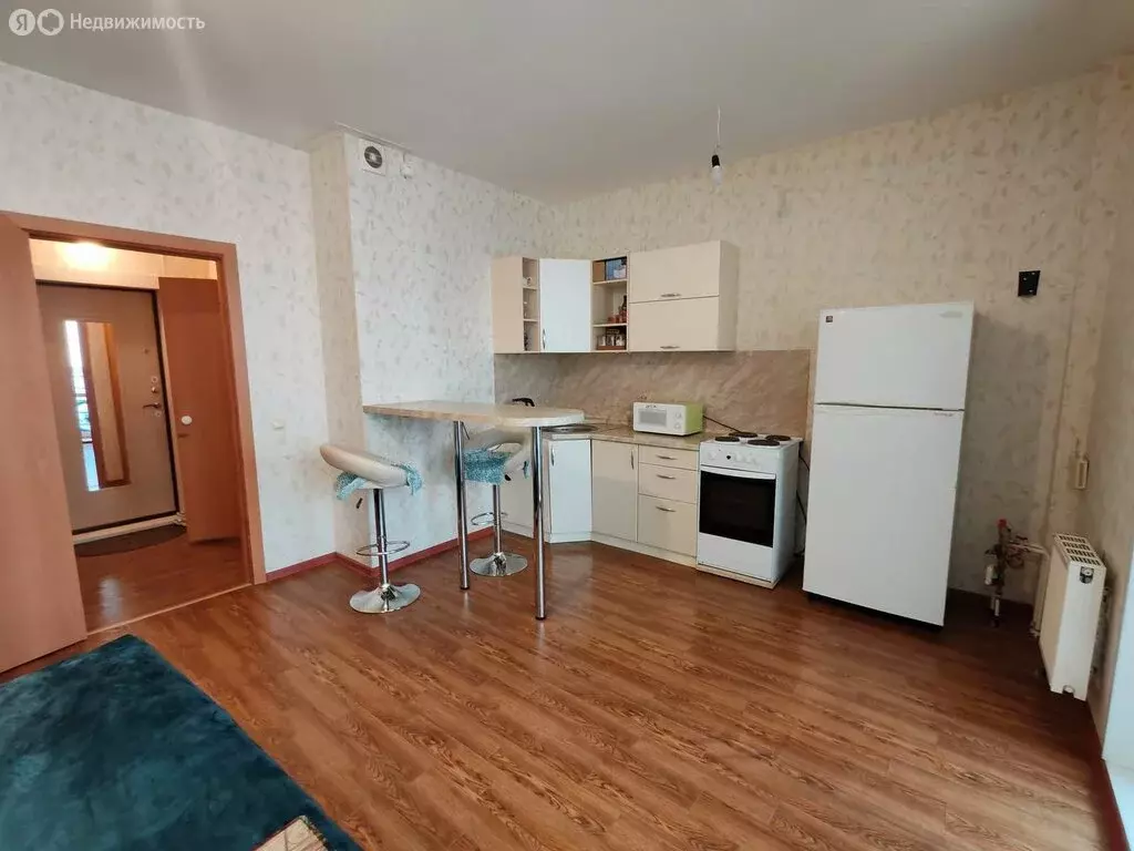 Квартира-студия: Пермь, улица Фрезеровщиков, 86 (30.8 м) - Фото 1