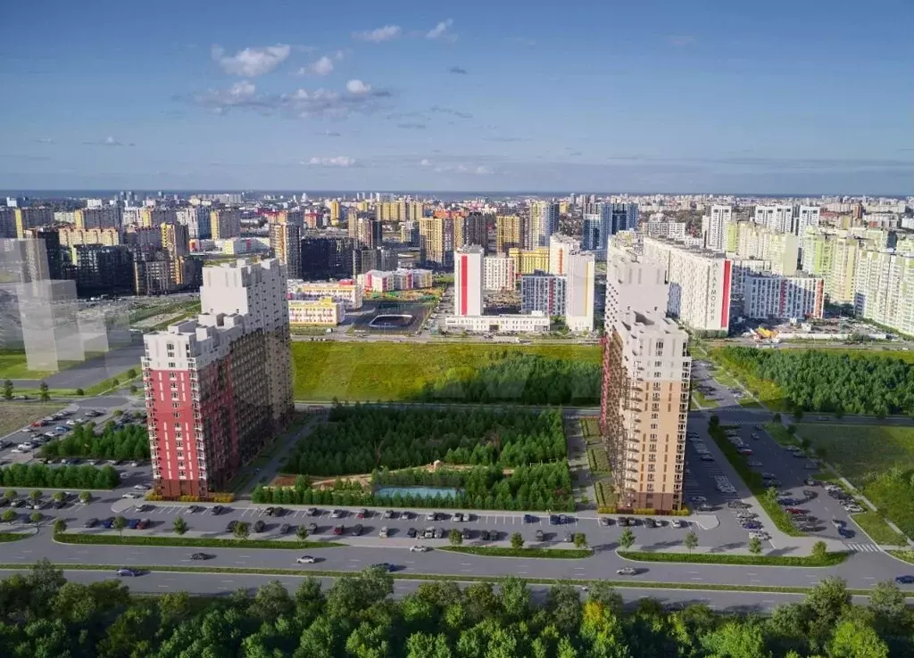 2-к. квартира, 48,3 м, 18/21 эт. - Фото 0