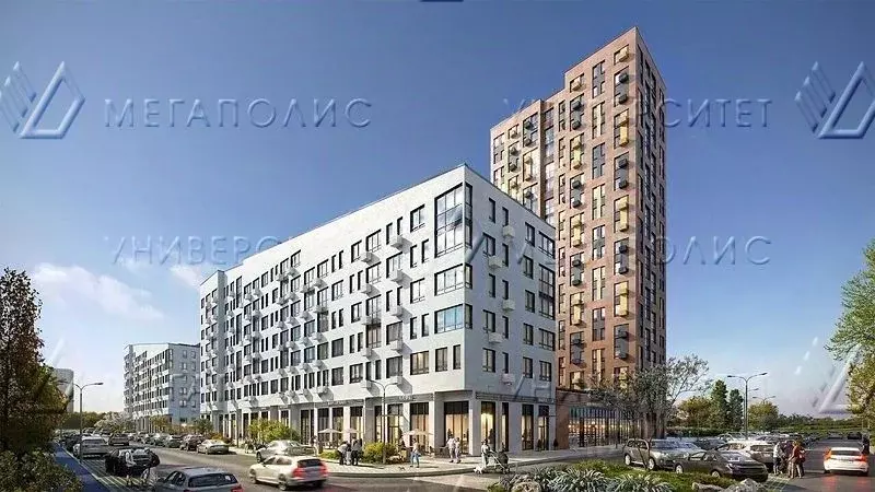 Торговая площадь в Москва Дзен-кварталы жилой комплекс, 6.1.1 (56 м) - Фото 1