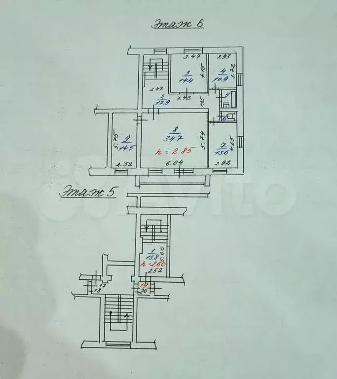 4-к. квартира, 130 м, 5/6 эт. - Фото 0