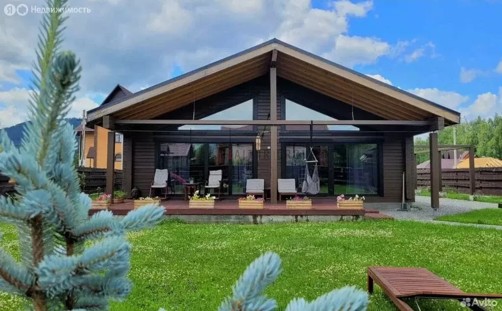 Дом в Манжерокское сельское поселение, село Озёрное, Озёрная улица, 18 ... - Фото 1