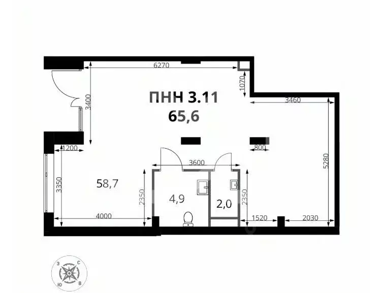 Помещение свободного назначения в Московская область, Химки ул. 1-я ... - Фото 2