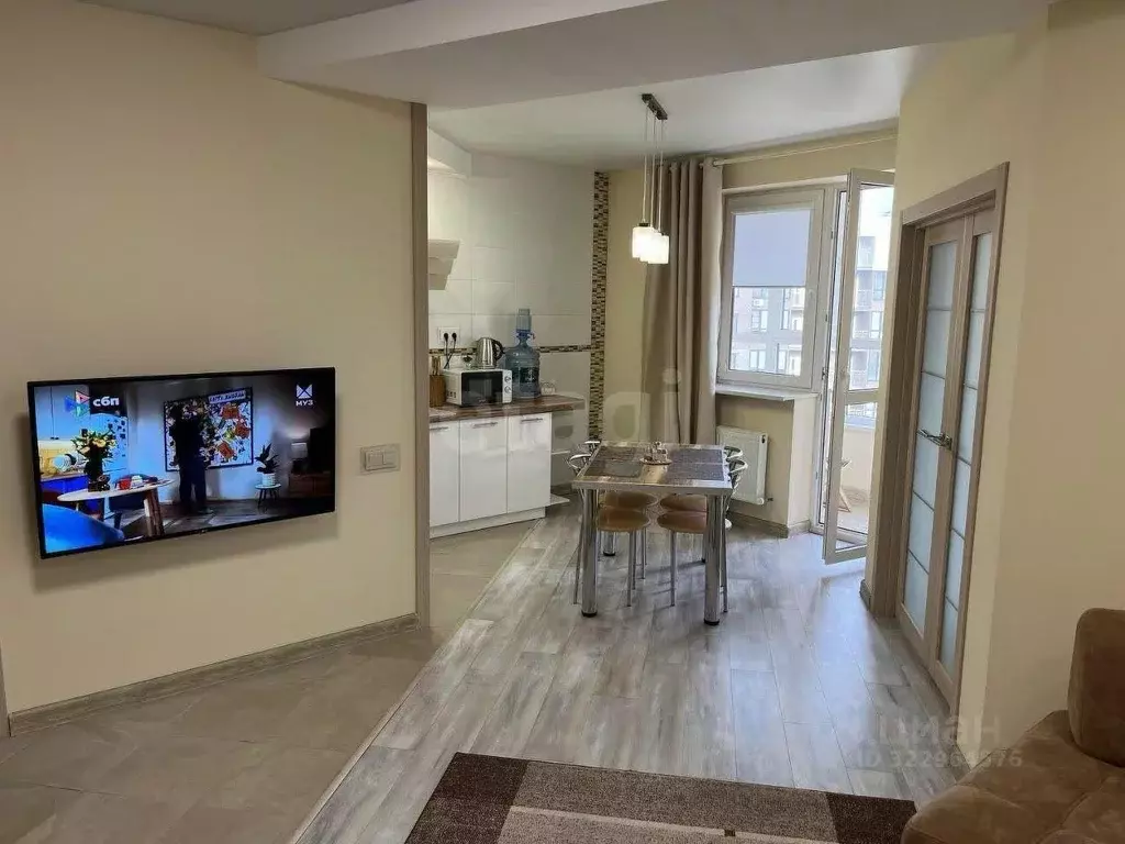 1-к кв. Ростовская область, Ростов-на-Дону ул. Шеболдаева, 95с1 (42.0 ... - Фото 1