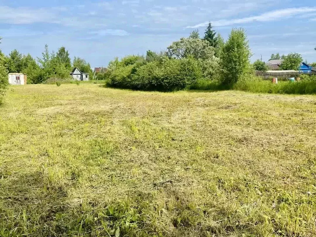 Участок в Вологодская область, д. Бурцево ул. Садовая (12.65 сот.) - Фото 2